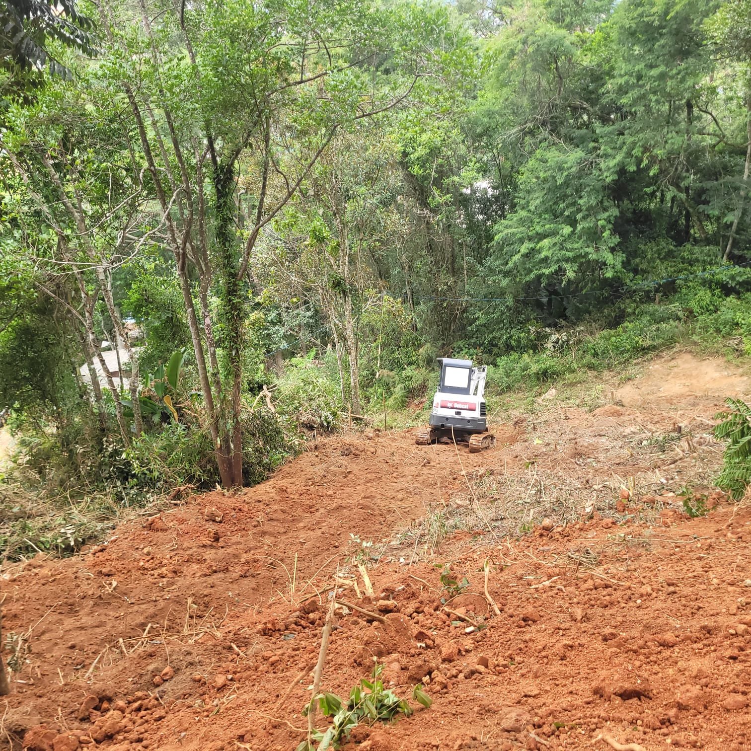 Acesso de obra preparado